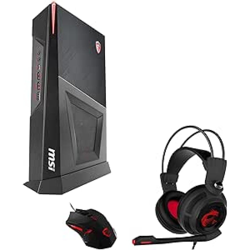 MSI 9S6-B90611-031-H01-0001736 Trident 3 VR7RC-031DE stalinis kompiuteris (Intel Core i7-7700, 1000GB kietasis diskas, 8GB RAM, Geforce GTX 1060, Win 10 Home) Juoda