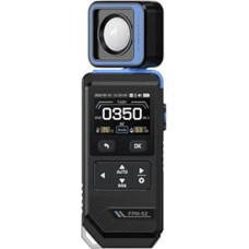 Belichtungsmesser, FPM-02 Hochpräziser Beleuchtungsstärketester Luxmeter Home Light Meter Professionelles Helligkeits-Thermohygrometer