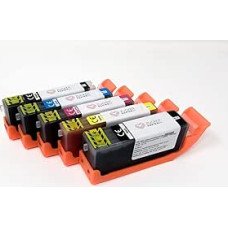 5 kasečių, pripildytų maistinio rašalo (suderinama su 