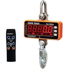 Skaitmeninė rankinė, 1000 kg, 2000 lb, skirta Kran, industrielle Schwerlastwaa, hännde Bascula-Gramm-wichtung, Steelyard