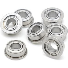 MF106ZZ Flanšiniai guoliai 6 x 10 x 3 mm ABEC-7 (10 vnt.) Miniatiūriniai flanšiniai rutuliniai guoliai MF106 Z ZZ
