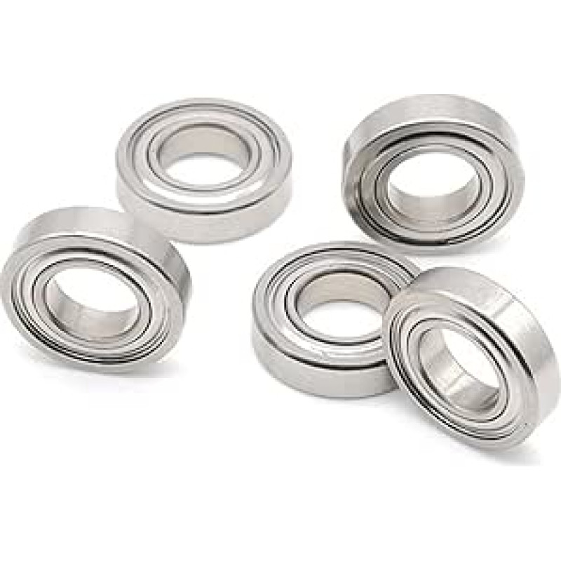 10 vnt./partijos 6700ZZ 6700 10 x 15 x 4 mm miniatiūrinis guminis sandariklis ABEC-7