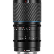 SIRUI Saturn 75 mm T2.9 1.6X Anamorphique Plein Cadre en Fibre de Carbone, Ciné Moins de 500 g Objectif (Blue Flares, E Mount)