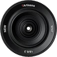7artisans 18mm F6.3 II UFO objektyvas Suderinamas su APS-C 