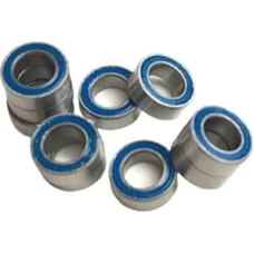 695RS guolis 10vnt. 5x13x4mm ABEC-3 Hobby Electric RC Car Truck 695 RS 2RS rutulinis guolis 695-2RS mėlynas sandarus
