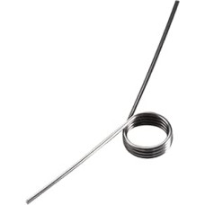 Edelstahl-Torsionsfederdrahtdurchmesser 1,2 mm, Außendurchmesser 10 mm, mechanische Torsionsfedern aus Federstahl,(1.2x10mm-2 Turns - 240°)