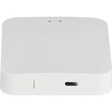 Tuya Compatible Bluetooth/Wi-Fi 2.4GHz Gateway - Supports up to 20 Simultaneous Connections - Comes with Power Adapter and USB-C Cable