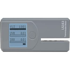UVB matuoklis Langų plėvelės pralaidumo matuoklis VLT infraraudonųjų spindulių ultravioletinių spindulių pralaidumui priekiniams stiklams ir automobiliams LS163