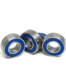 10 Stück 5 x 11 x 4 mm MR115RS ABEC3 MR115-2RS Kugellager blau versiegelt MR115 2RS L1150D Lager(MR105-2RS 5x10x4mm)