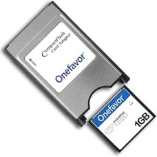 Compact Flash 128mb 256mb 512mb CF kortelė 1GB 2GB 4G atminties kortelė CNC IPC skaitmeninio valdymo mašinų PCMCIA adapteris (su 1G CF kortele)