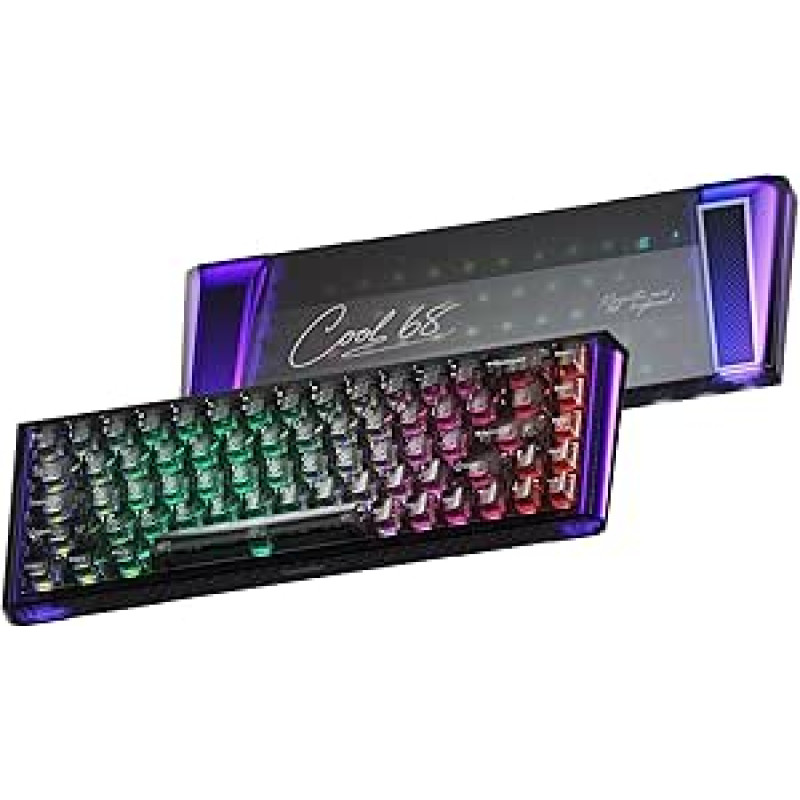 DAREU COOL68 žaidimų klaviatūra (juoda)