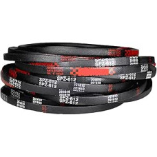 Keilriemen 1 Stück SPZ/3V Typ SPZ1462~1750 mm Hartdraht-Gummiantrieb, Teilungslänge, Umfang, industrielle Übertragung, landwirtschaftliche Maschinen, V-Riemen(SPZ1637mm Lw)