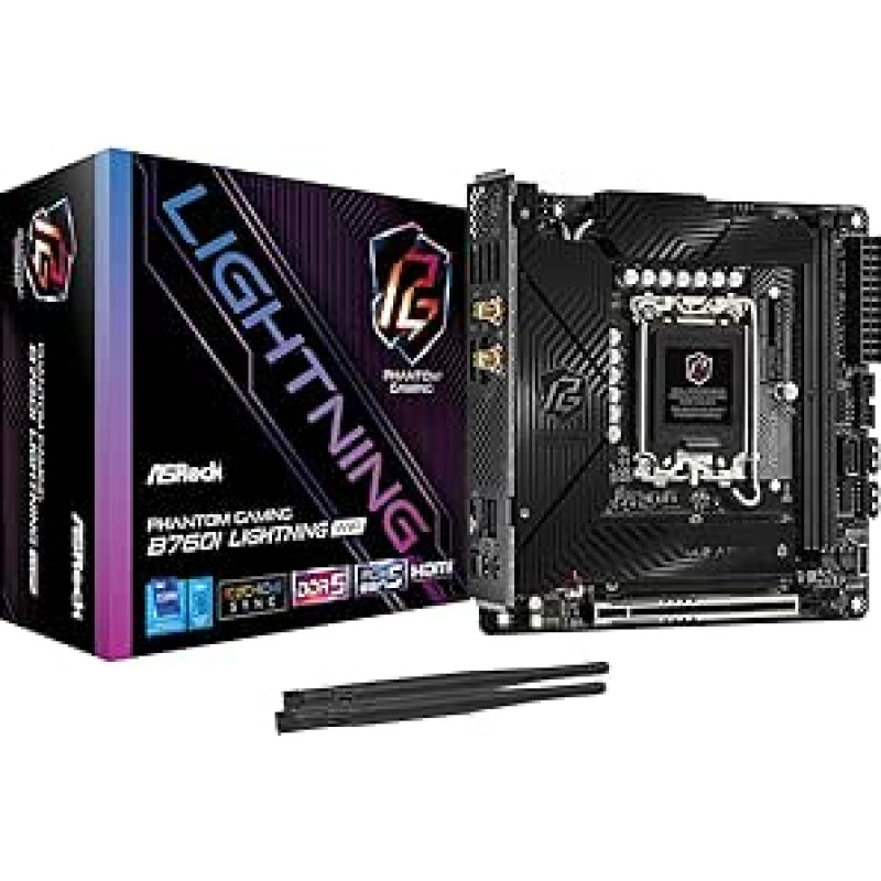 Pagrindinė kortelė ASRock B760I Lightning WiFi