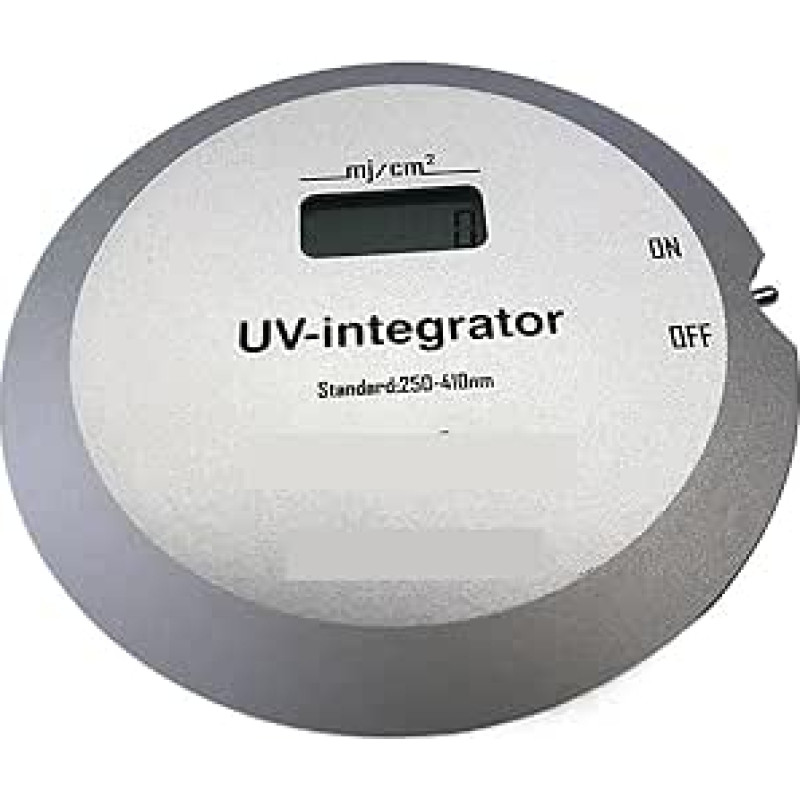 Tintmetras UV-int 150 UV galios matuoklis, UV spinduliuotės matuoklis, rodmenų nuskaitymo prietaisas, radiometras, itin mažas energijos suvartojimas