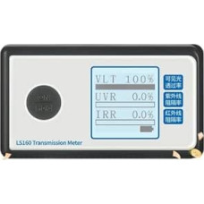 Tint matuoklis, 160 automobilių saulės spindulių plėvelės testeris 160A langų perdavimo matuoklis matuoja VLT UV blokavimo greitį IR slopinimas, skirtas matuoti plėvelę, plėvelės stiklą (spalva: LS160, dydis: 1 UK)
