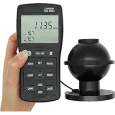 Šviesos matuoklis, rankinis šviesos srauto matuoklis, šviesos testeris, tikslus ir momentinis atsako diapazonas, 7000 liumenų, skirtas kambariniams augalams auginti ir matuoti