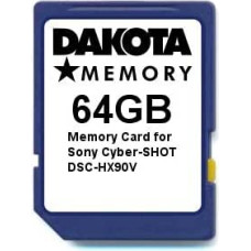 64 GB atminties kortelė, skirta 