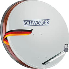 SCHWAIGER 180 Palydovinė antenų sistema Offset Antenna LNB Support Arm Mast Mount Palydovinė antenų sistema Palydovinė antenų sistema Plieninė 75 x 85 cm Balta