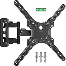 MOUNTUP TV Wandhalterung für 26-60 Zoll LED, LCD, OLED Fernseher, Schwenkbare Neigbare TV Halterun bis 35 kg, Max VESA 400x400mm, EU0079