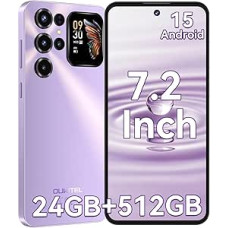 Išmanusis telefonas OUKITEL C68 Plus - 24GB + 512GB, 7,2 colių 120Hz ekranas, 64MP + 8MP kamera, 6000mAh, 