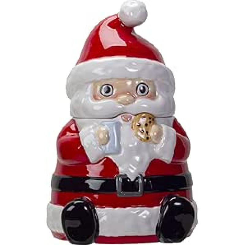 Pacific Giftware Biscuit Tin Santa Claus | Funny Decorative Christmas