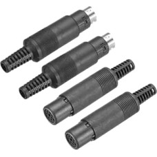 S-Video S-Video DIN mini moteriškos lyties 7 kontaktų signalo perdavimo mini DIN vyriškos lyties televizoriui DVD kompiuterio grotuvui (PS/2 vyriškos ir moteriškos lyties)