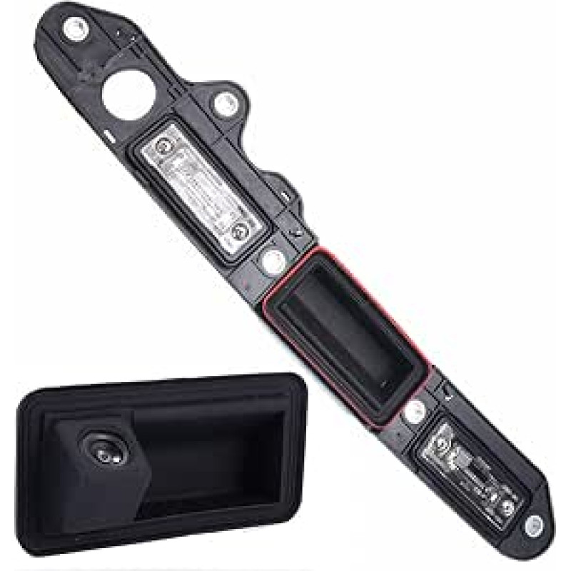 Automobilio bagažinės rankena atbulinės eigos kameros pakeitimas VW Golf Plus MK5 Jetta III V Touran 1T GP 1T2 Passat 3C B6 C3 Variant Wagon Parking Aid Spalvota stovėjimo kamera Stovėjimo kamera su bagažinės rankena