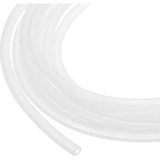 sourcing map 3 m Silikon-Kabelschlauch, 3 mm, transparenter Silikonschlauch, Kabel-Organizer, Draht-Abschirmung, Ummantelung