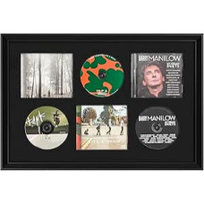 CD Case DVD Holder CD DVD Display Frame DVD Album Cover Frame Organizer Shelf CD Disc Frame for Wall DVD Signed Record Storage Box Home Decoration Desktop Applicable