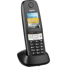 Gigaset E630HX Analoginis/DECT telefonas Caller ID Grey E630HX, Analoginis/DECT telefonas, Belaidis ragelis, Garsiakalbis, 200 įrašų, Skambintojo ID, Pilka spalva