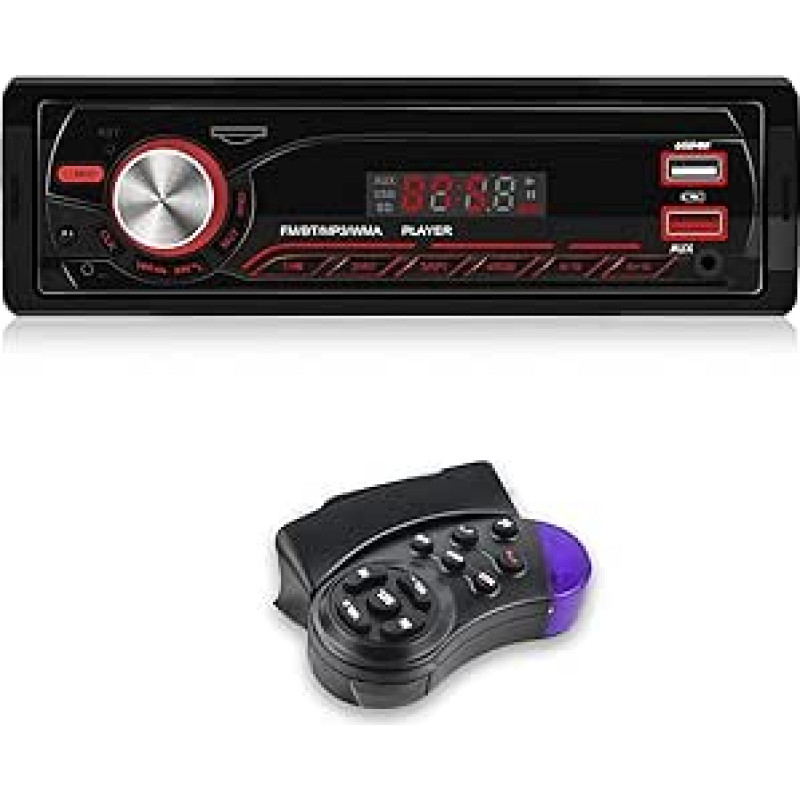 NHOPEEW 1 DIN automobilinis radijas - automobilinis radijas su dvigubu 