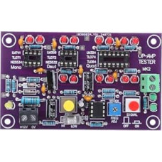 OP AMP Test Module Operational Amplifier Test Board Gain Circuit Test for Single Double Quad DC12V T2 Tester