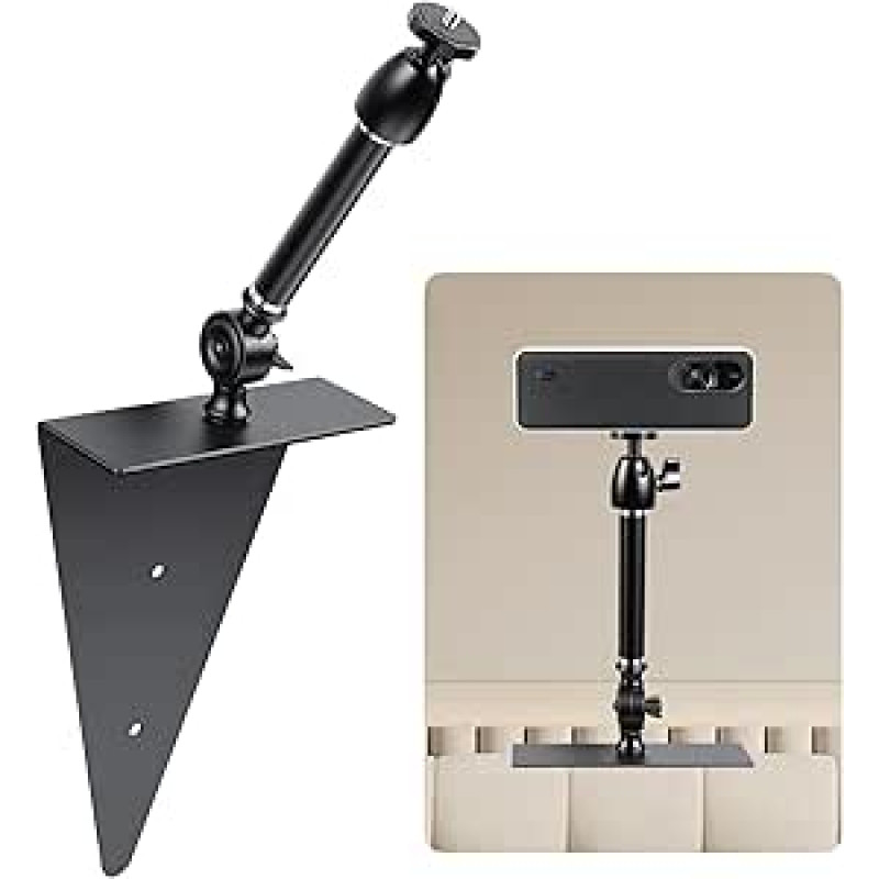 Projektoriaus laikiklis lovai ir sofai, stovo ilgis 20 cm, paslėpto dizaino lovos ir sofos projektoriaus laikiklis, suderinamas su 99% projektorių XGI-MI Nebu-la Van-KYO Ep-Son (20 cm)