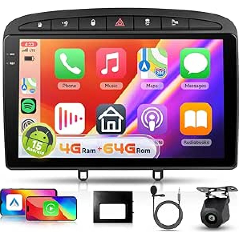 Hodozzy Carplay automobilinis radijas 