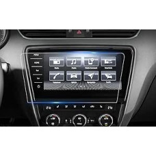 Ekrano apsauga Skoda Octavia MK3 2017 2018 2019 9,2 colių Columbus navigacijos ekranui - 9H įbrėžimams atspari grūdinto stiklo ekrano apsauga, HD skaidri automobilinės navigacijos plėvelė