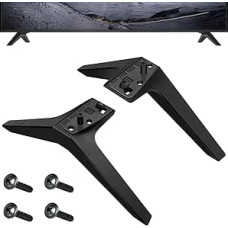 TV Feet for LG TV Replacement Stand, Universal Legs for LG TV Stand Replacement Base with Screws Black Base Feet Stand for TV Legs Replacement 49 59 55 60 65 Inch (60 65 Inch)