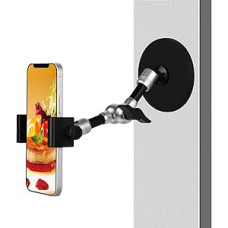 Magnetinis mobiliojo telefono laikiklis, 18 cm sulankstomas laikiklis golfo vežimėliui, traktoriui, mechanikui, automobiliui, sunkvežimiui, valčiai, šakiniam krautuvui, sporto salei, suderinamas su 