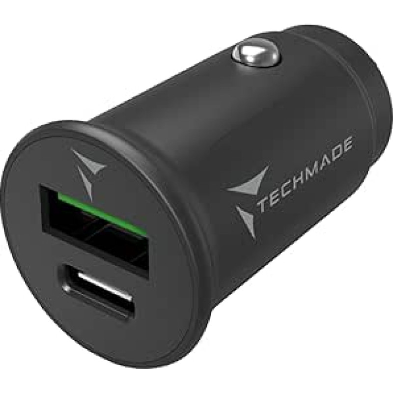 Automobilinis įkroviklis, automobiliniai priedai, dvigubas C ir A tipo USB jungtis mobiliesiems telefonams, išmaniesiems telefonams, įkroviklio adapteris, 2 USB lizdai, cigarečių žiebtuvėlis