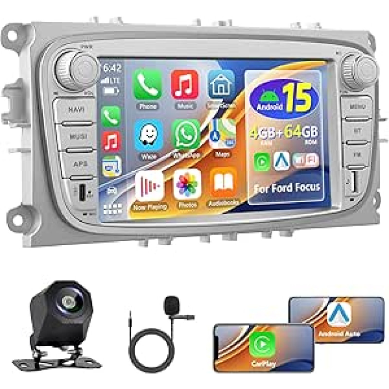 [4+64G] Automobilinis radijas 