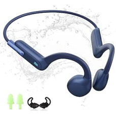 HIFI WALKER kaulų laidumo ausinės plaukimui - IPX8 vandeniui atsparios, MP3 režimas, 8 GB atmintis, atviros ausies dizainas, idealiai tinka sportui ir fitnesui