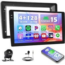 Hikity 4+128G Android 15 Autoradio für FIAT Tipo Egea 2015-2020, 9