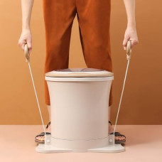 Tragbarer Schleudertrockner - Manuelle Mini-Wäschetrocknungsmaschine für effizientes Trocknen von Kleidung, idealus Wohnungen, Schlafsäle und Camping