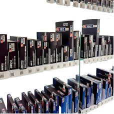 50 vienetų reguliuojamų lentynų skirtukų spintai, baltos rankinės organizatorius, PVC rankinės skirtukas, saugojimo organizatorius, knygų spintos skirtukas miegamajam, biurui