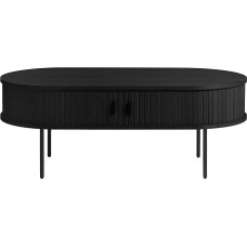 möbelando Nerja kavos staliukas 120 x 45 x 60 cm (plotis x aukštis x gylis), juodas