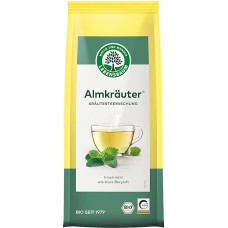 LEBENSBAUM Alpių žolelių arbata, ekologiška arbata su aštriomis kalnų žolelėmis, žolelių arbata, 100 % natūralaus skonio, 30 g