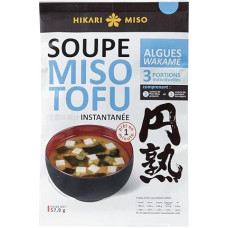 Hikari Instantsuppe Miso Tofu Algen Wakame 3 porcijos 57,9 g