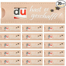 20 veltinio dovanų pakuotė šokoladui - pakuotė išleistuvėms, diplomui, studijoms, egzaminui