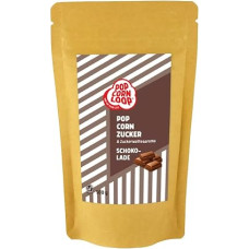 Popcornloop Popkornai ir cukraus vata Cukraus šokolado aromatas 500 g Puikiai tinka cukraus vatai ir popkornams ruošti namuose Saldus aukščiausios kokybės cukraus aromatas