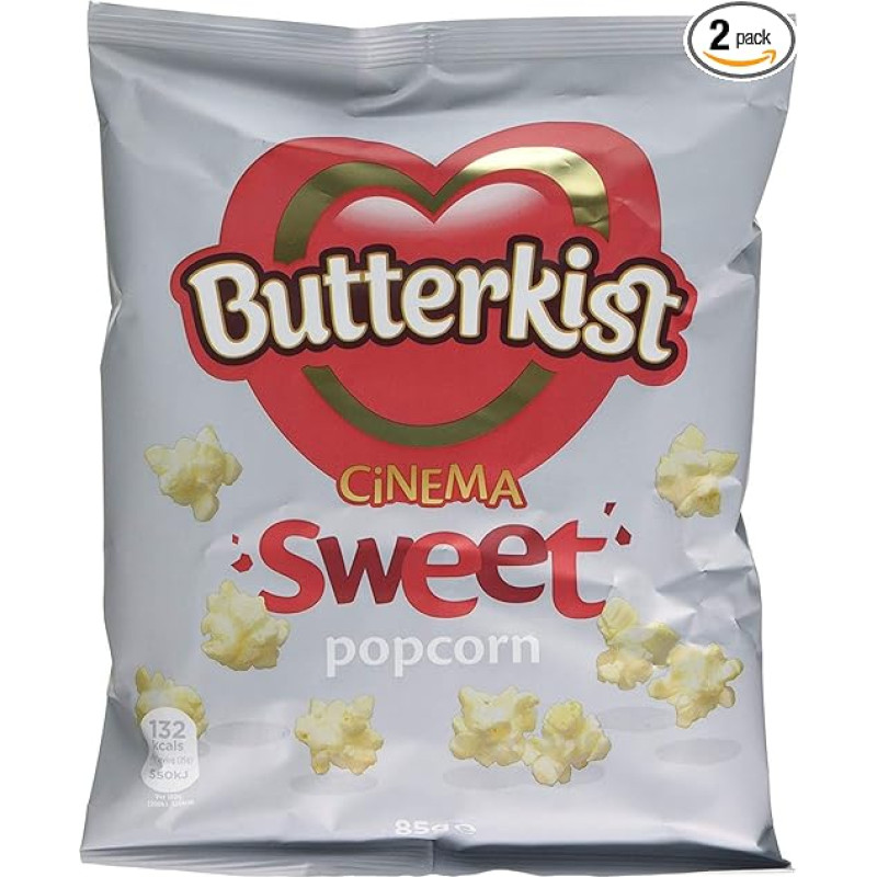 Butterkist Cinema Popcorn Sweet - 85 g - 2 vnt. pakuotė