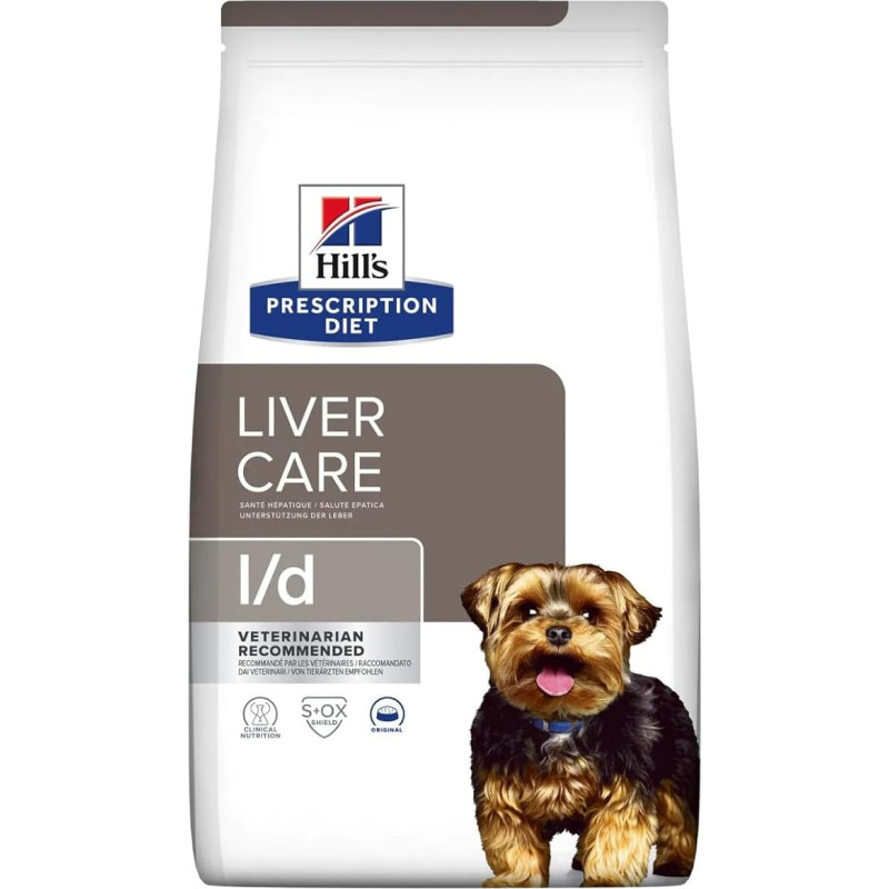 Hill's PD Canine Liver Care L/D sausas šunų maistas 4 kg